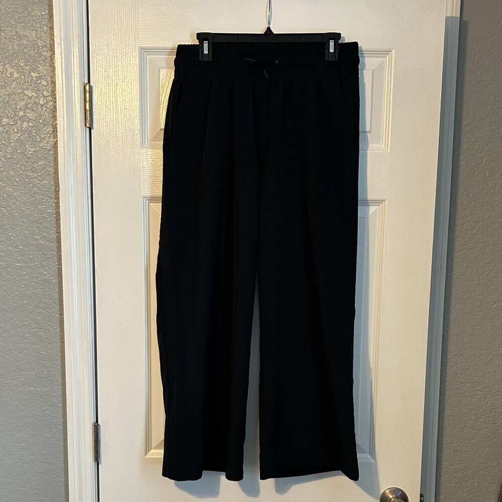 Mondetta Pants, Black, Size Medium, Wide-Leg, Cropped